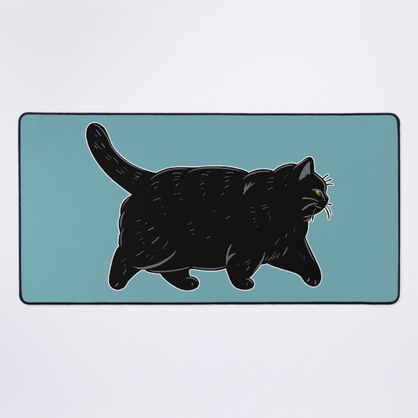 Item preview, Chonky Oh Lawd He Comin Black Cat designed and sold by KilkennyCat Art.