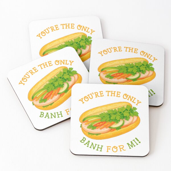 Item preview, You’re the only Banh for Me! designed and sold by Fluff and Tough.
