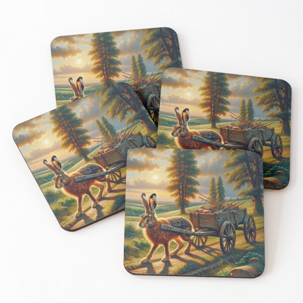 Item preview, The Hare’s Harvest Journey designed and sold by mustardseed-410.