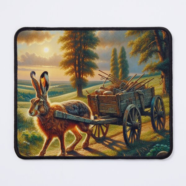 Item preview, The Hare’s Harvest Journey designed and sold by mustardseed-410.