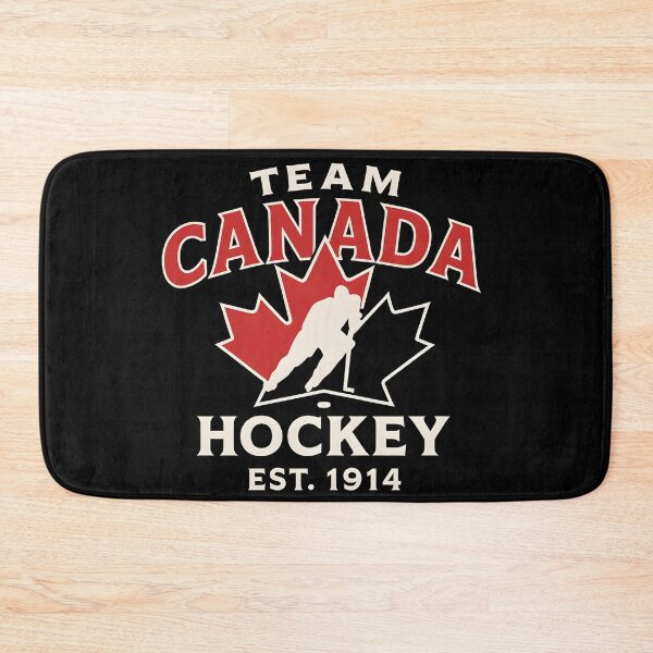 Item preview, Hockey Team Canada EST. 1914 Shirt – Classic White on Black Vintage Hockey T-Shirt designed and sold by WAUZ.