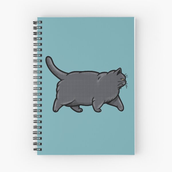 Artikelvorschau, Chonky Oh Lawd He Comin Chartreux Cat entworfen und verkauft von KilkennyCat Art.