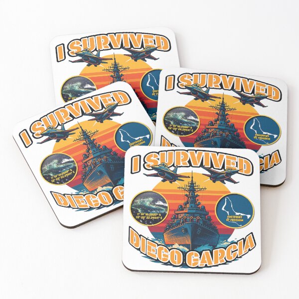 Item preview, I survived Diego Garcia designed and sold by PresentTees.
