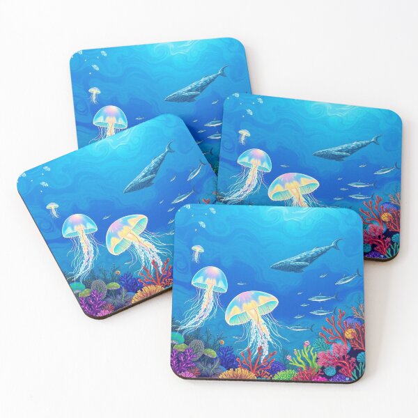 Item preview, Mystical Depths A Symphony of Ocean Life Dawn designed and sold by C1self.