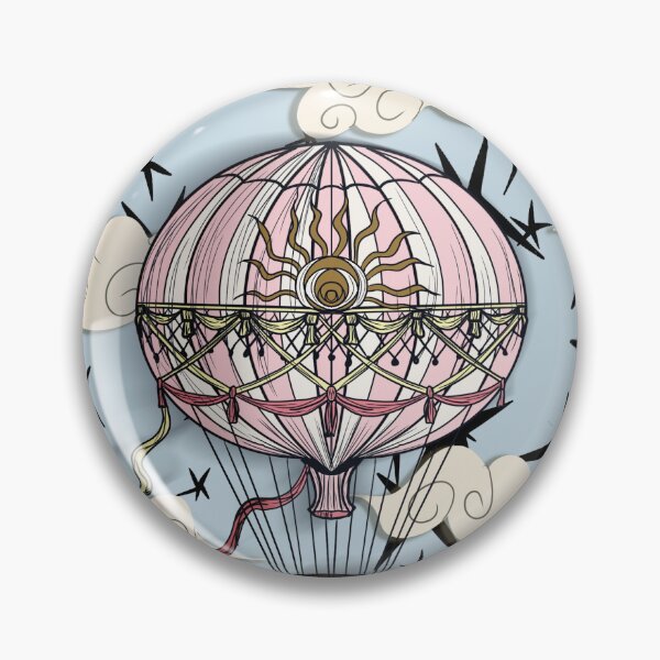 Artikelvorschau, Vintage-Heißluftballon entworfen und verkauft von hermitsab.