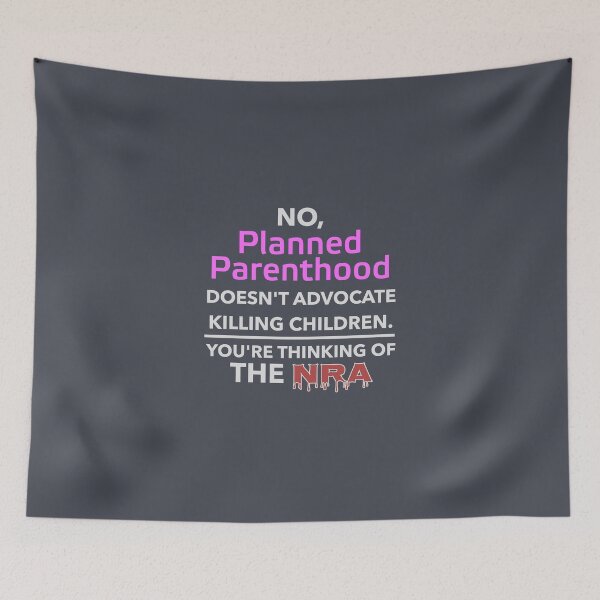 Item preview, Planned Parenthood vs NRA designed and sold by mrburns78.