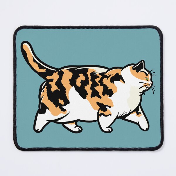 Item preview, Chonky Oh Lawd She Comin Calico Cat designed and sold by KilkennyCat Art.