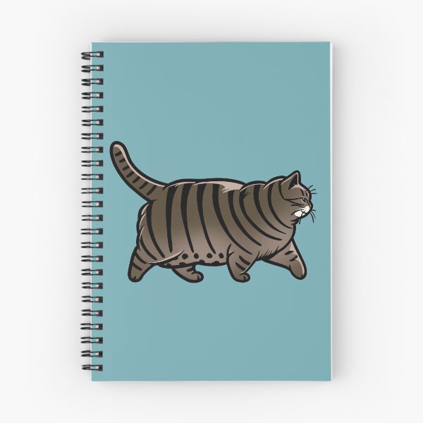 Artikelvorschau, Chonky, oh Herr, er kommt, braun getigerte Katze entworfen und verkauft von KilkennyCat Art.