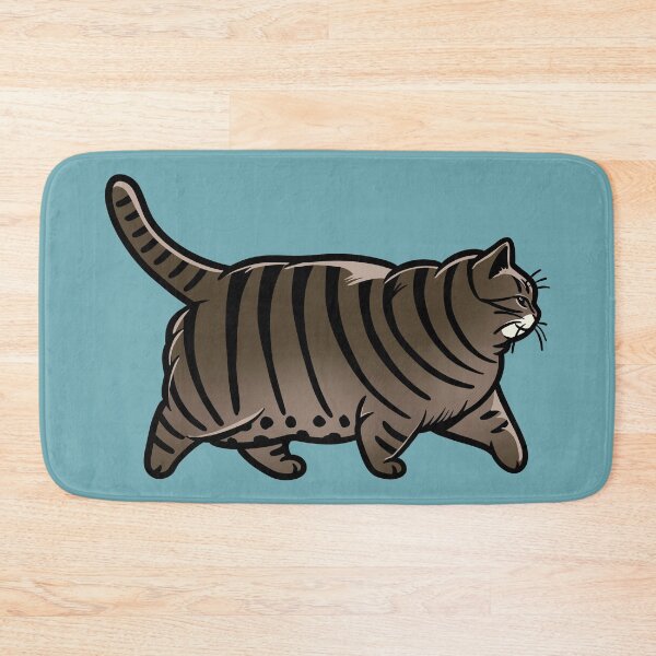 Item preview, Chonky Oh Lawd He Comin Brown Tabby Cat designed and sold by KilkennyCat Art.