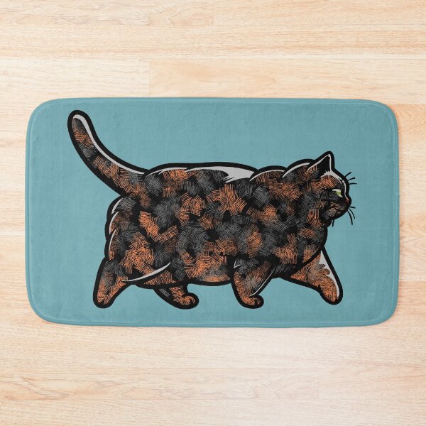 Item preview, Chonky Oh Lawd She Comin Tortie Cat designed and sold by KilkennyCat Art.