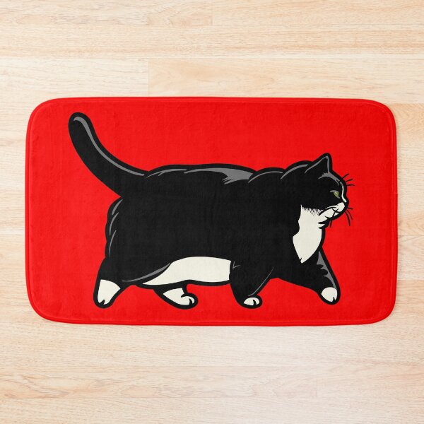Item preview, Chonky Oh Lawd He Comin Tuxedo Cat designed and sold by KilkennyCat Art.