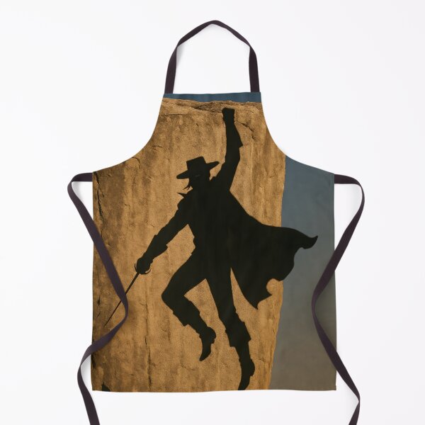 Item preview, Zorro's shadow hanging from the cliff designed and sold by kalahariart.