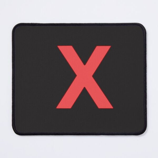 Item preview, letter x red designed and sold by ZiphGames.
