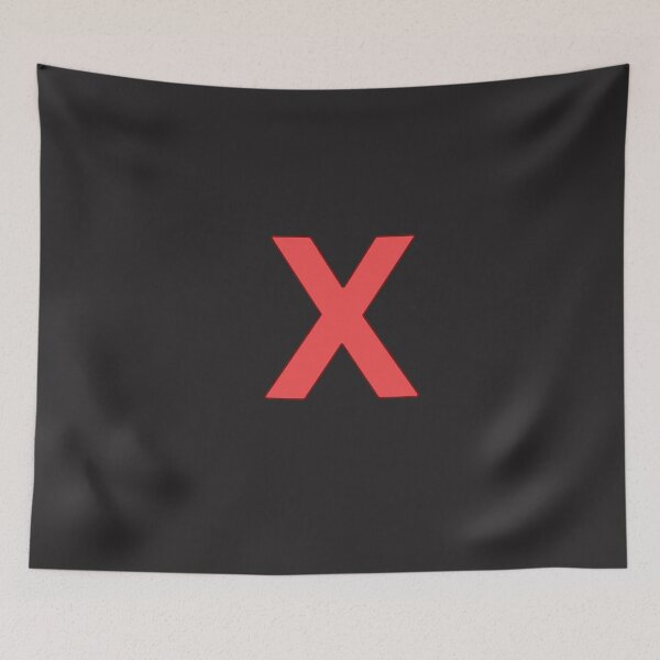 Item preview, letter x red designed and sold by ZiphGames.