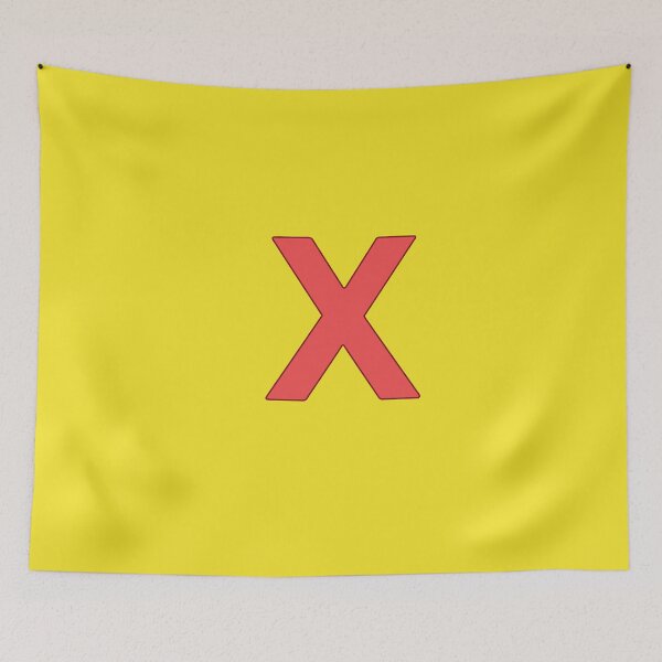 Item preview, letter x red designed and sold by ZiphGames.