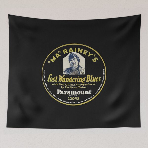 Item preview, Vintage Paramount Records Label - Ma Rainey - Lost Wondering Blues designed and sold by QuayTradingCo.