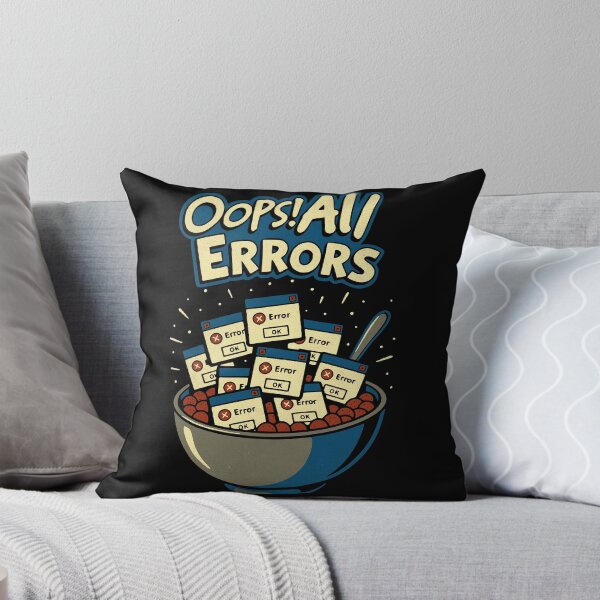 Artikelvorschau, Ups! Alle Fehler – Lustiger Retro-Technik- und Computer-Humor entworfen und verkauft von Honominu.