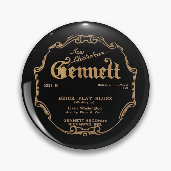 Item preview, Vintage Gennett Records - Brick Flat Blues - Vintage 78 RPM designed and sold by QuayTradingCo.
