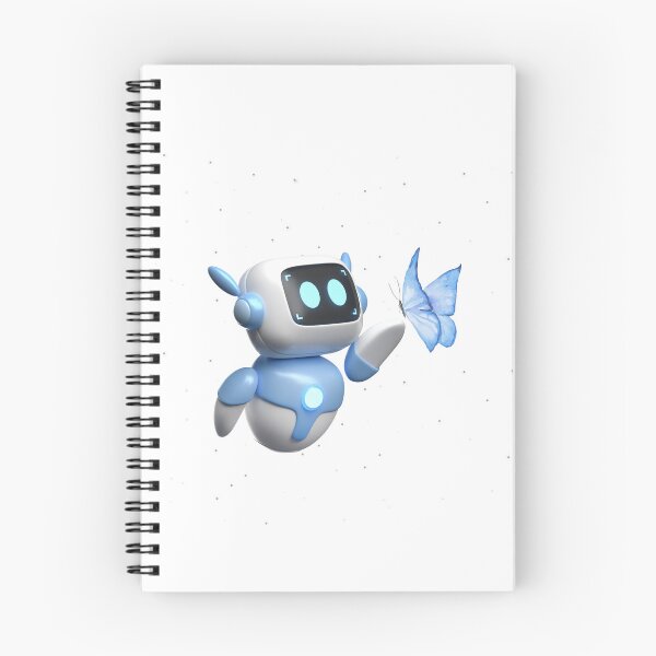 Item preview, Cute Robot with Butterfly designed and sold by Noah V's Merch.