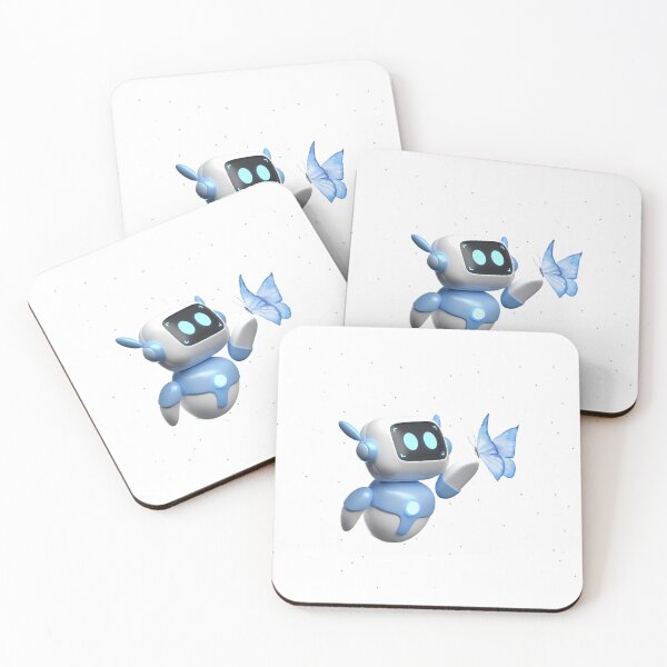 Item preview, Cute Robot with Butterfly designed and sold by Noah V's Merch.
