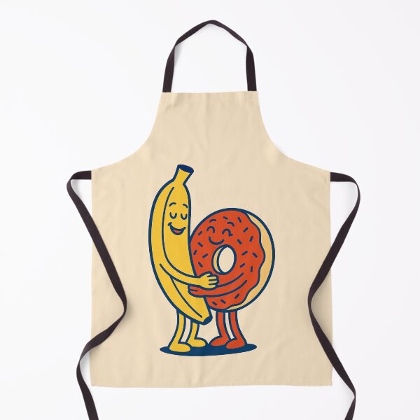 Item preview, Just Chillin' Series: Banana and Donut (Love at First Sight) designed and sold by lapart.