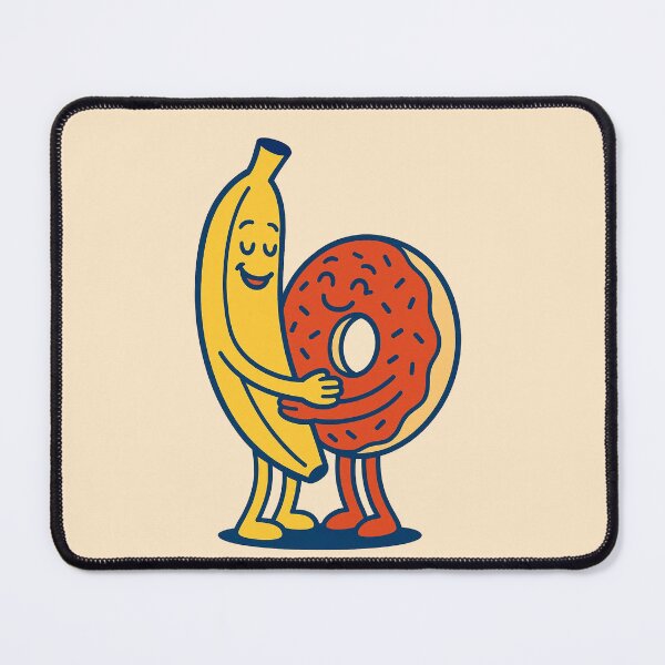 Item preview, Just Chillin' Series: Banana and Donut (Love at First Sight) designed and sold by lapart.