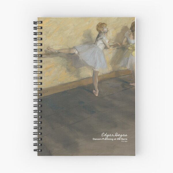 Item preview, Dancers Practicing at the Barre, 1877 Edgar Degas . The Met . Artsy journal . Art stickers . Art mugs . Art tote bags . ballet gifts . ballet inspired products designed and sold by WeareSublime.