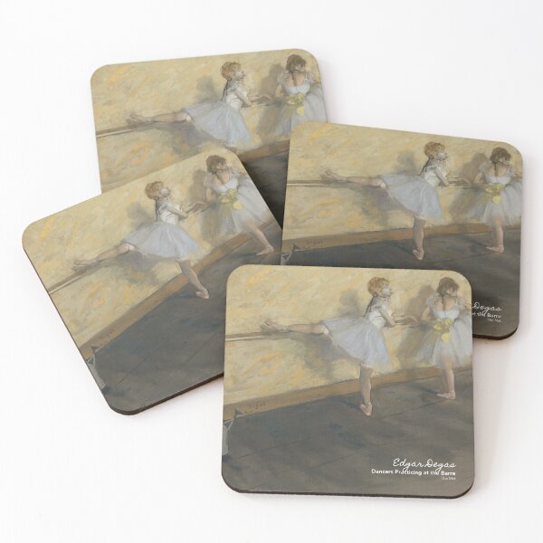 Item preview, Dancers Practicing at the Barre, 1877 Edgar Degas . The Met . Artsy journal . Art stickers . Art mugs . Art tote bags . ballet gifts . ballet inspired products designed and sold by WeareSublime.