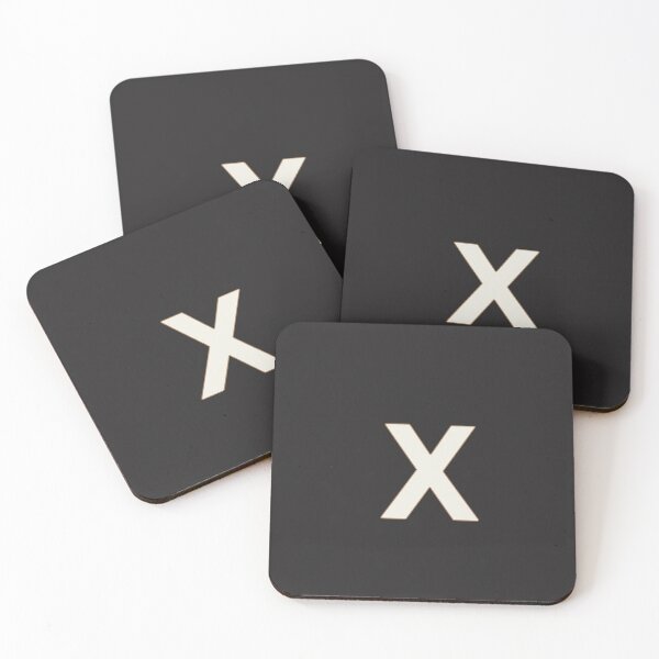 Item preview, letter x white designed and sold by ZiphGames.