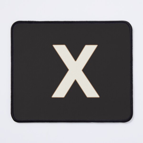 Item preview, letter x white designed and sold by ZiphGames.