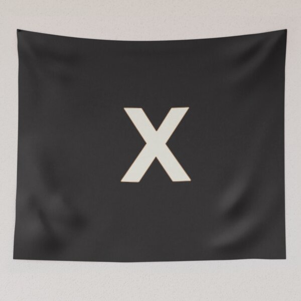 Item preview, letter x white designed and sold by ZiphGames.
