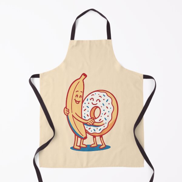 Item preview, Just Chillin' Series: Banana and Donut (Love at First Sight) Version #2 designed and sold by lapart.