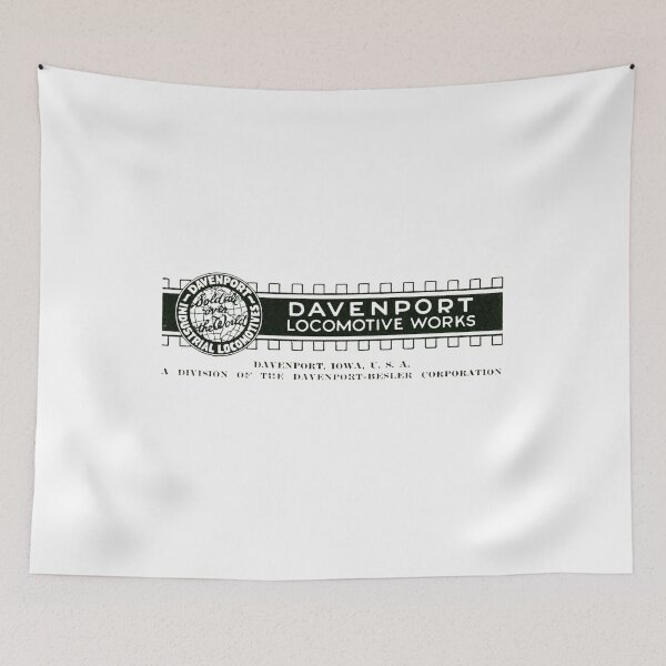 Item preview, Vintage Davenport Locomotive Works - Davenport, Iowa designed and sold by QuayTradingCo.
