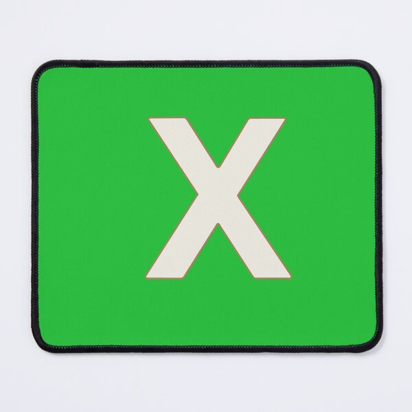 Item preview, letter x white designed and sold by ZiphGames.