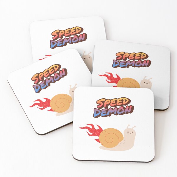 Item preview, Funny Speed Demon Snail designed and sold by Noah V's Merch.