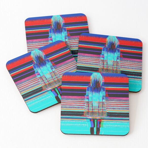 Item preview, Glitch Girl – Neon Digital Chaos Aesthetic  designed and sold by GL!TCH LAB.