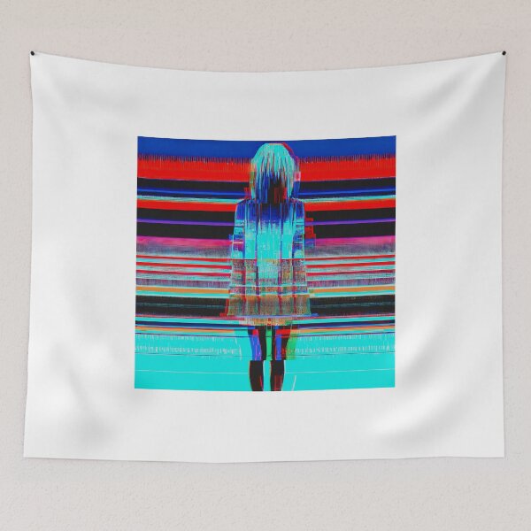 Item preview, Glitch Girl – Neon Digital Chaos Aesthetic  designed and sold by GL!TCH LAB.