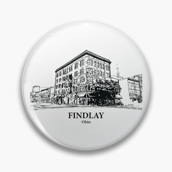Artikelvorschau, Findlay - Ohio entworfen und verkauft von Lakeric Cityscapes.