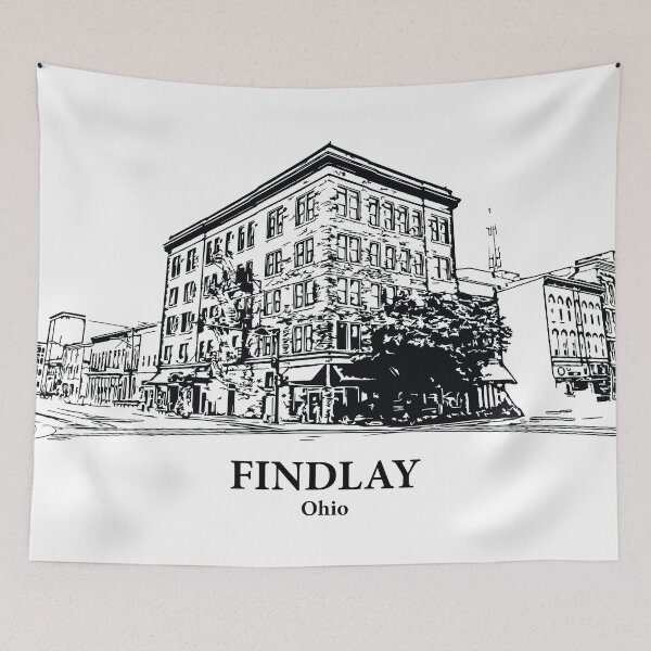 Item preview, Findlay - Ohio designed and sold by Lakeric Cityscapes.