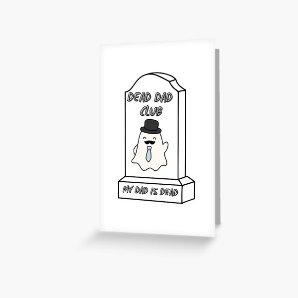 Item preview, Dead Dad Club designed and sold by CaribouNose.