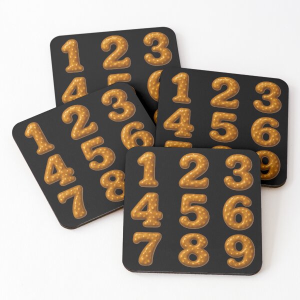 Item preview, Golden Pretzel Number Collection designed and sold by zzz888.
