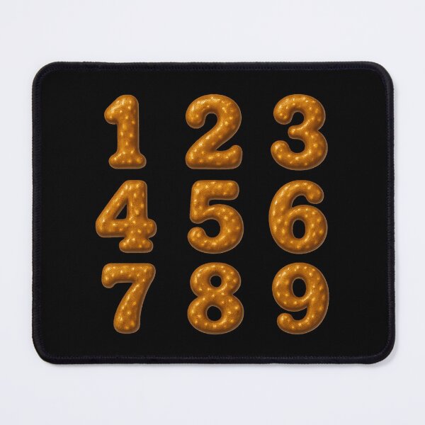 Item preview, Golden Pretzel Number Collection designed and sold by zzz888.