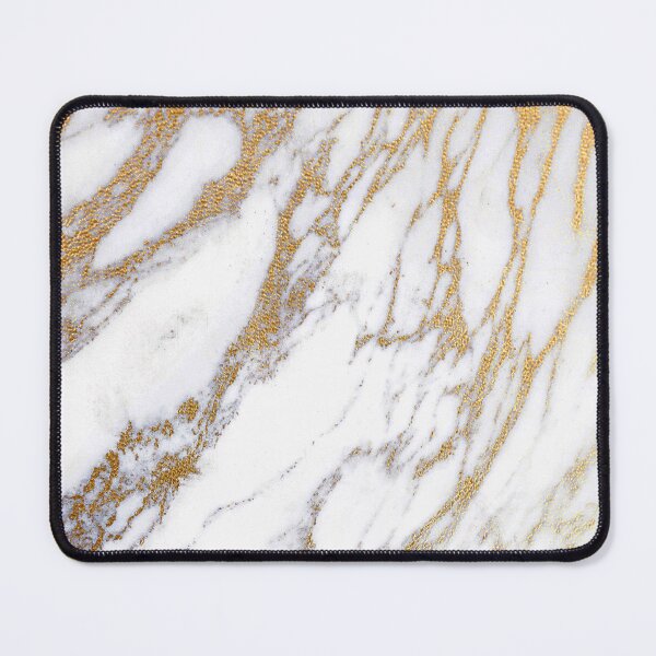 Item preview, Elegant Creamy White (Faux) Marble With Luscious (Faux) Gold-Colored Veins designed and sold by DEC02.