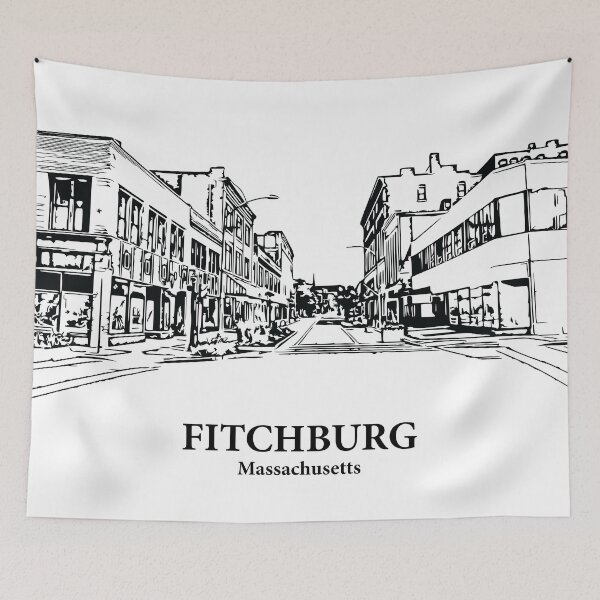 Item preview, Fitchburg - Massachusetts designed and sold by Lakeric Cityscapes.