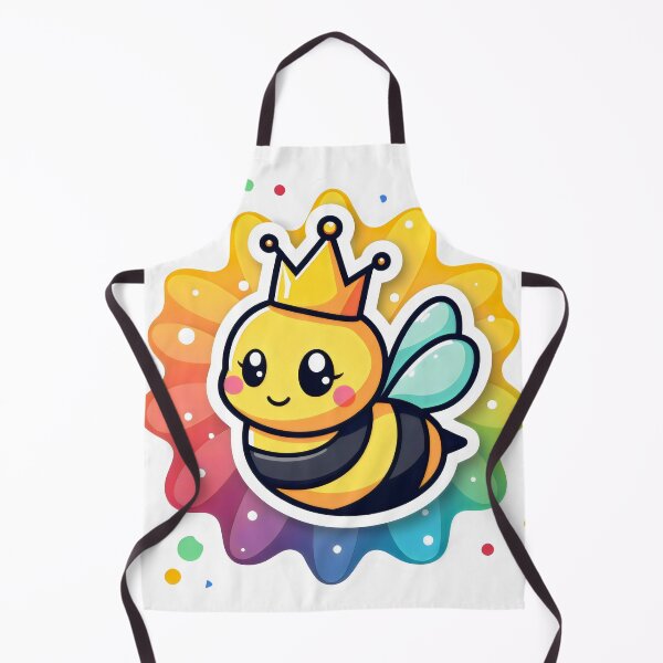 Item preview, Kawaii Bee - Adorable Bumblebee Sticker designed and sold by slickywitty.