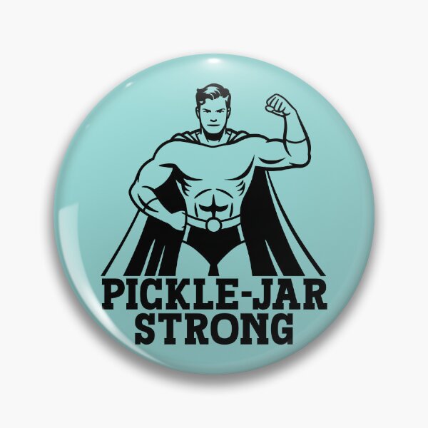 Item preview, Pickle-Jar Strong Superhero designed and sold by theartfulaspie.