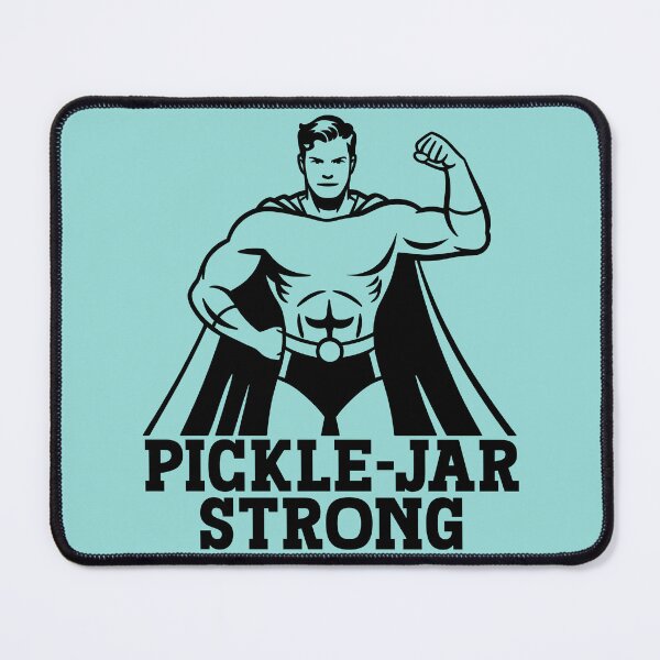 Item preview, Pickle-Jar Strong Superhero designed and sold by theartfulaspie.