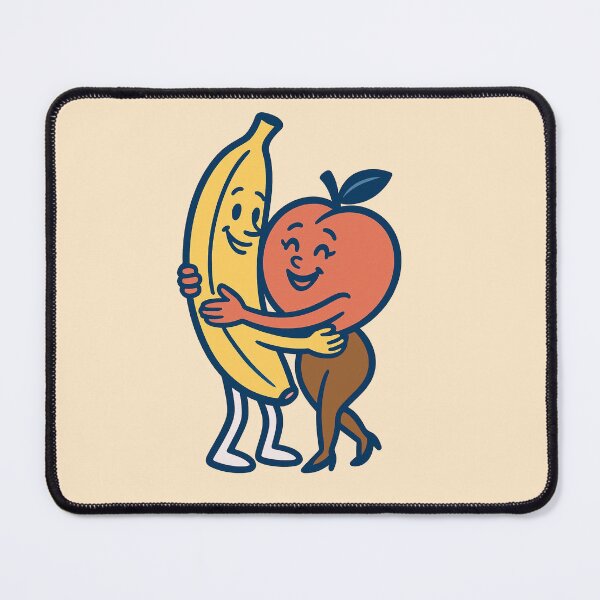 Item preview, Just Chillin' Series: Banana and Peach (Made for Each Other) designed and sold by lapart.