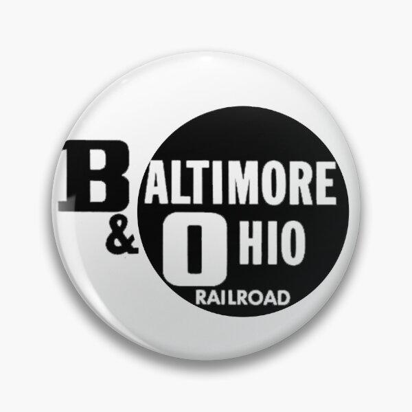 Artikelvorschau, Vintage Baltimore and Ohio Railroad entworfen und verkauft von QuayTradingCo.