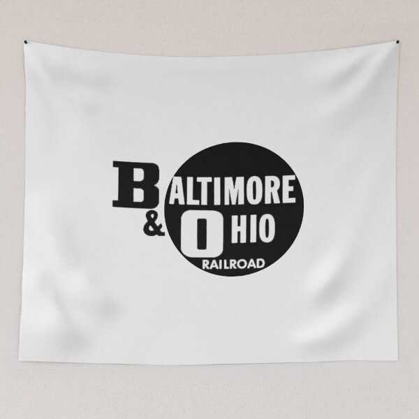 Artikelvorschau, Vintage Baltimore and Ohio Railroad entworfen und verkauft von QuayTradingCo.
